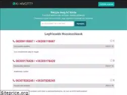 Sites similar to kihivott.hu