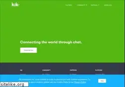 Sites similar to kik.com