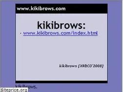 Sites similar to kikibrows.com