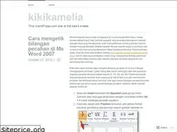 Sites similar to kikikamelia.wordpress.com