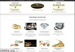 Sites similar to kilates-oro.es
