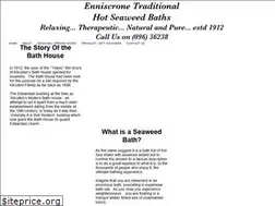 Sites similar to kilcullenseaweedbaths.net