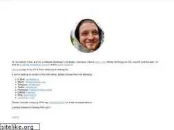 Sites similar to kilian.io
