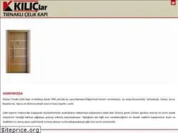 Sites similar to kiliclarcelikkapi.com