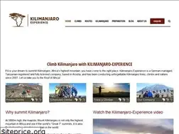 Sites similar to kilimanjaro-experience.com