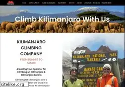 Sites similar to kilimanjaroclimbingcompany.com