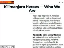 Sites similar to kilimanjaroheroes.com
