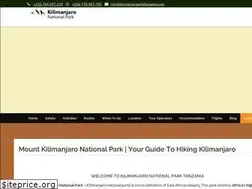 Sites similar to kilimanjaroparktanzania.com