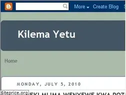 Sites similar to kilimanjaroyetu.blogspot.com