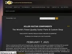 Sites similar to killerguitarcomponents.com
