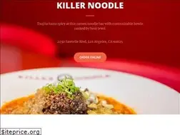 Sites similar to killernoodle.com