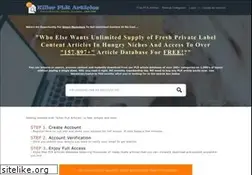 Sites similar to killerplrarticles.com