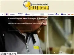 Sites similar to killinger.de