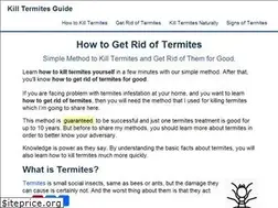 Sites similar to killtermitesguide.com