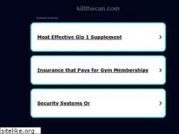 Sites similar to killthecan.com