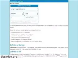 Sites similar to kilometers-to-miles.com