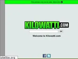 Sites similar to kilowatti.com