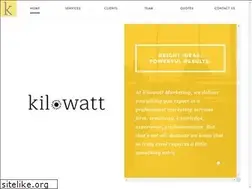 Sites similar to kilowattmktg.com