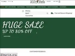 Sites similar to kiltsale.com