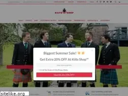 Sites similar to kiltsshop.com