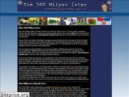 Sites similar to kim500milyarister.gen.tr