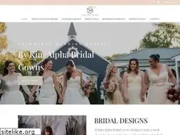 Sites similar to kimalphabridal.com.au