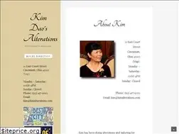 Sites similar to kimalterations.com