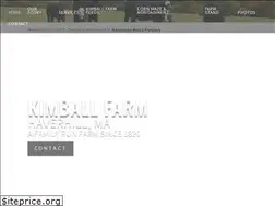 Sites similar to kimballfarmhaverhill.net