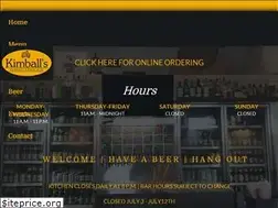 Sites similar to kimballspub.com