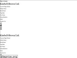 Sites similar to kimbell-brown.com