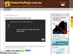 Sites similar to kimberleypage.com.au