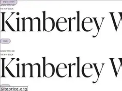 Sites similar to kimberleywenya.com
