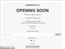 Sites similar to kimberlin.co