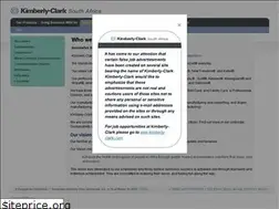Sites similar to kimberly-clark.co.za