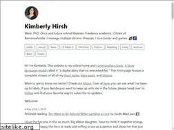Sites similar to kimberlyhirsh.com