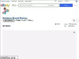 Sites similar to kimbersbrandnames.com