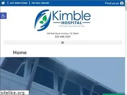 Sites similar to kimblehospital.org