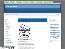Sites similar to kimchicrew.com