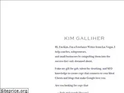 Sites similar to kimgalliher.com