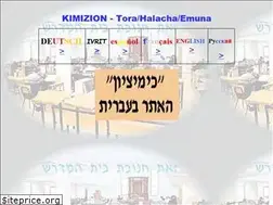 Sites similar to kimizion.org