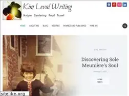 Sites similar to kimlevalwriting.com