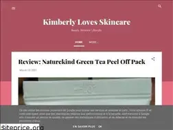 Sites similar to kimlovesskincare.blogspot.com