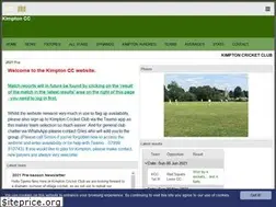 Sites similar to kimptoncc.hitscricket.com