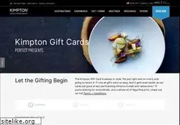 Sites similar to kimptongiftcard.com