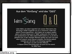 Sites similar to kimsang.de