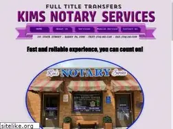 Sites similar to kimsnotary.org