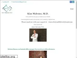 Sites similar to kimwebstermd.com