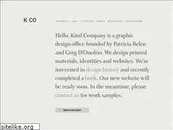 Sites similar to kindcompany.com