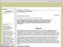 Sites similar to kinder-adoption.beeplog.de