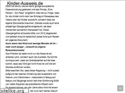 Sites similar to kinder-ausweis.de